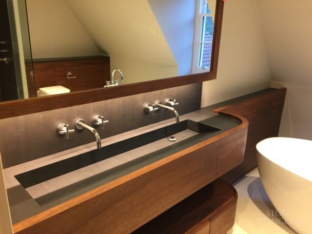 Custom Welsh Slate Vanity Hampstead