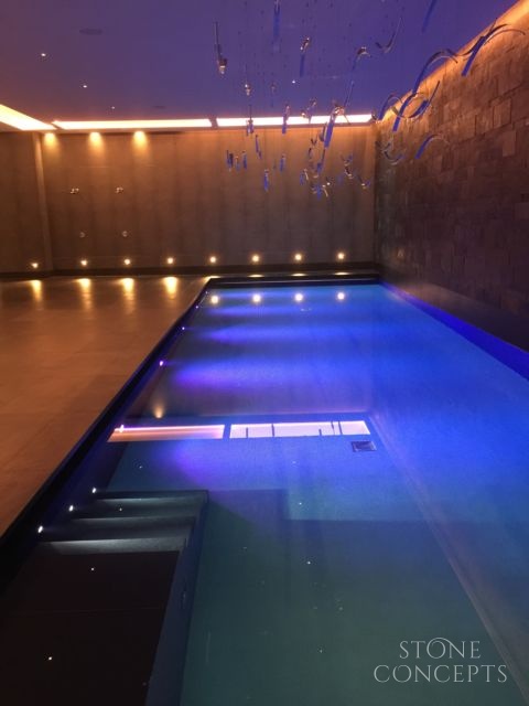 End View Black Blue Pool Hampstead 