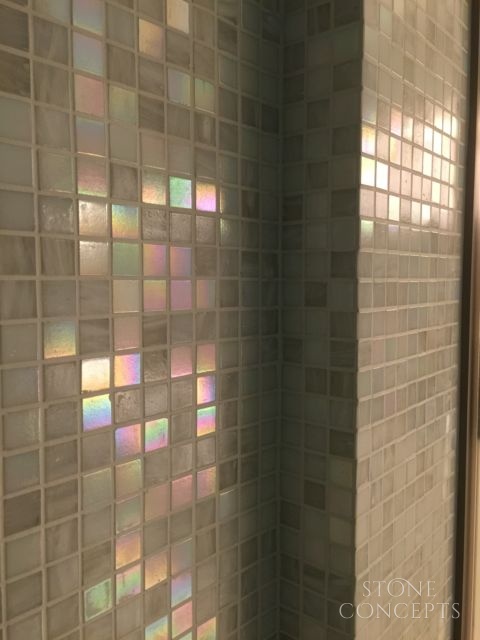 Mother of Pearl Mosiac Hamp