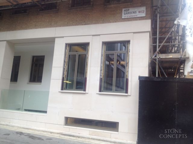 Portland Stone Cladding C.Garden